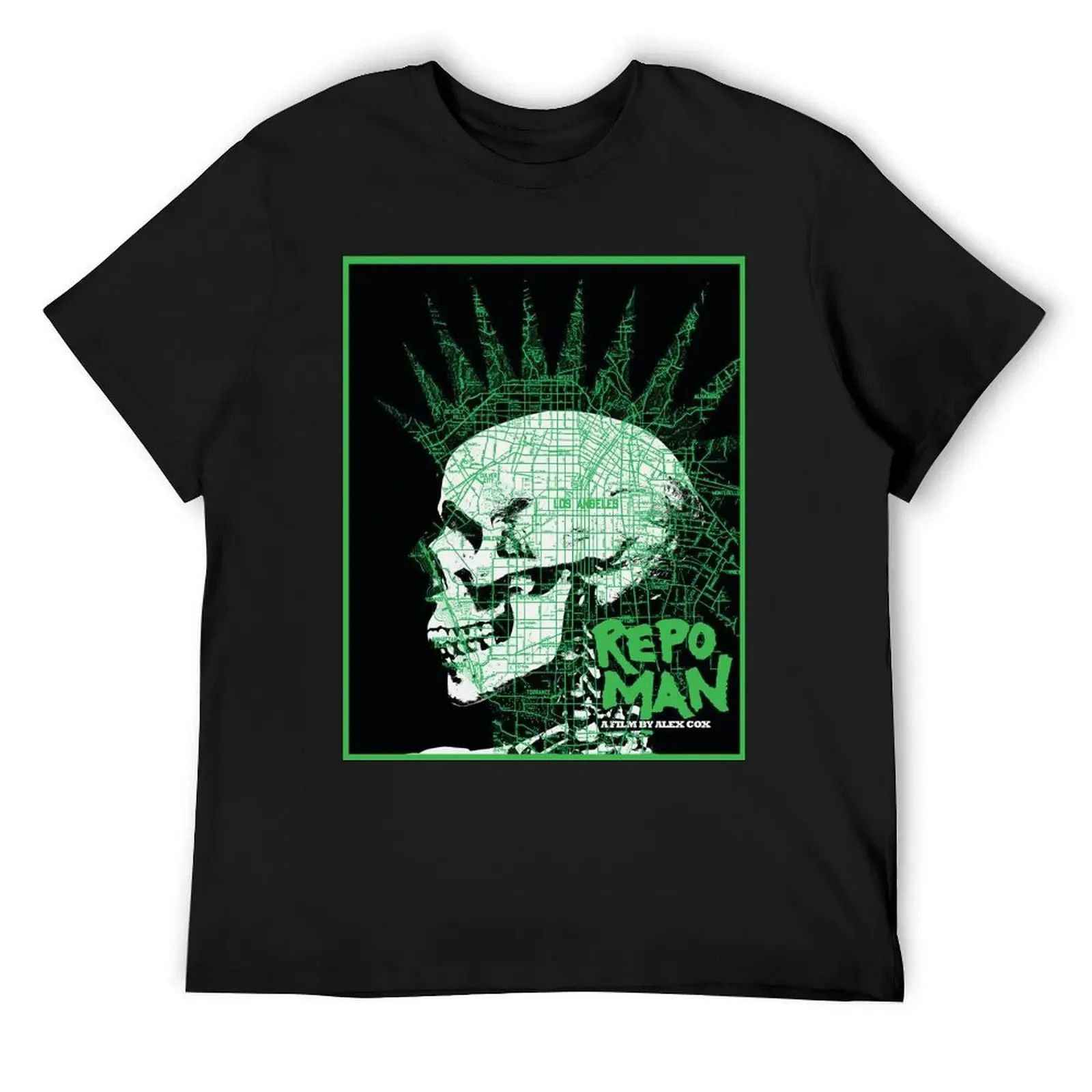 

Repo Man LA Map T-Shirt Louboutins kawaii clothes Anime t-shirt funny meme t-shirts clothes for men