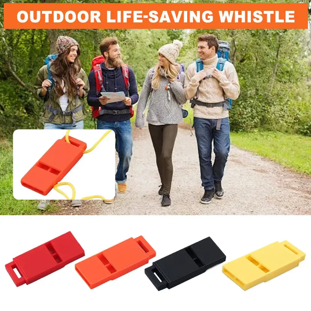

Свисток для экстренного выживания — громкий высокочастотный безопасный свисток из АБС-пластика для занятий спортом на открытом воздухе и спортом
