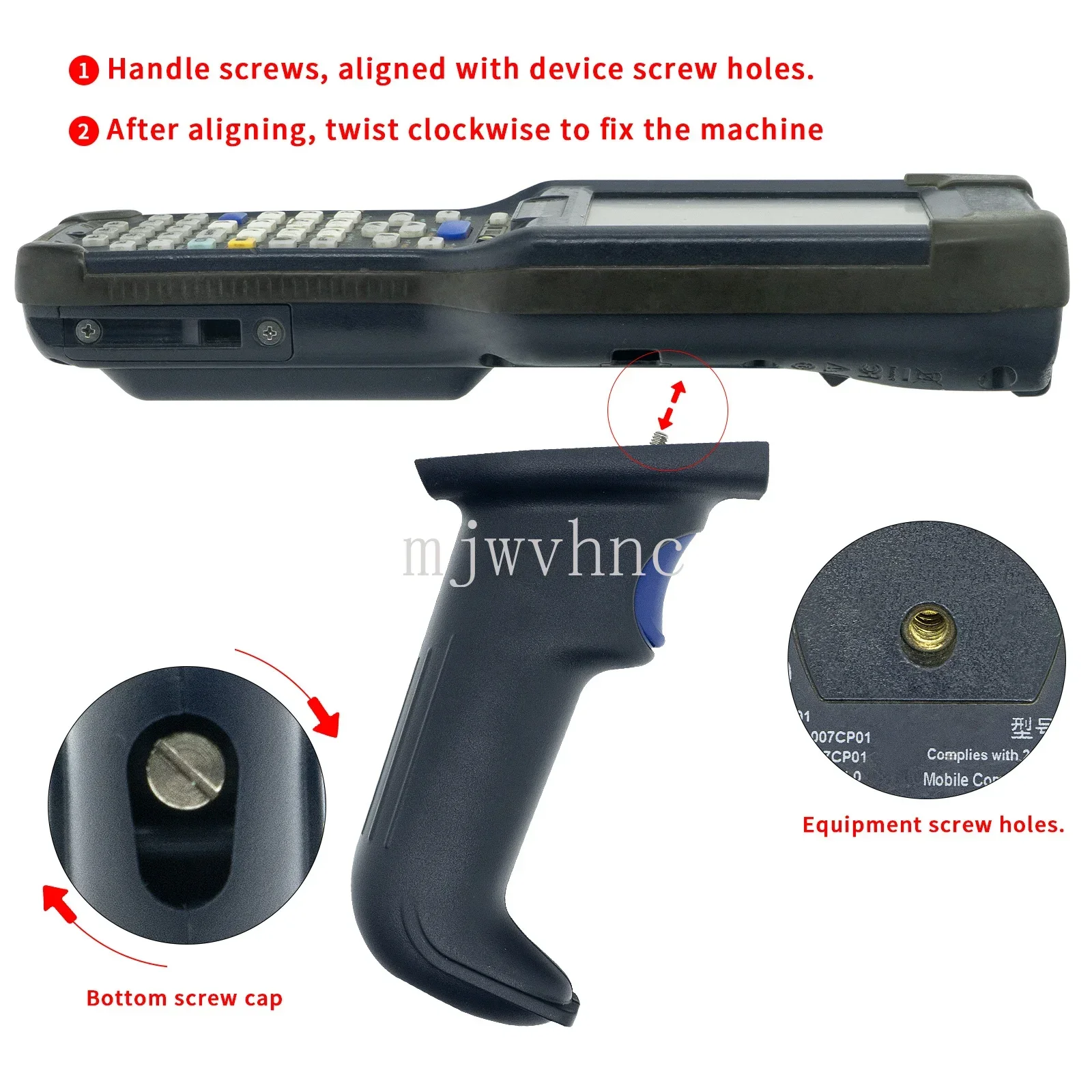 

Gun Trigger Pistol Grip 203-879-003 for Intermec CK3 CK3R CK3X CK65 Scanner