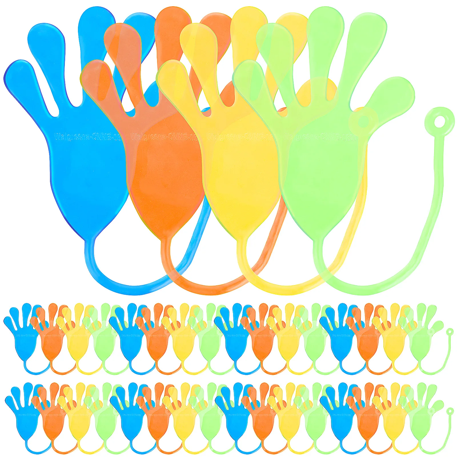 36 pcs Novelty For Wall Stretchy Elastic Novelty Sensory Prank Favors Kids Classroom Party Rewards