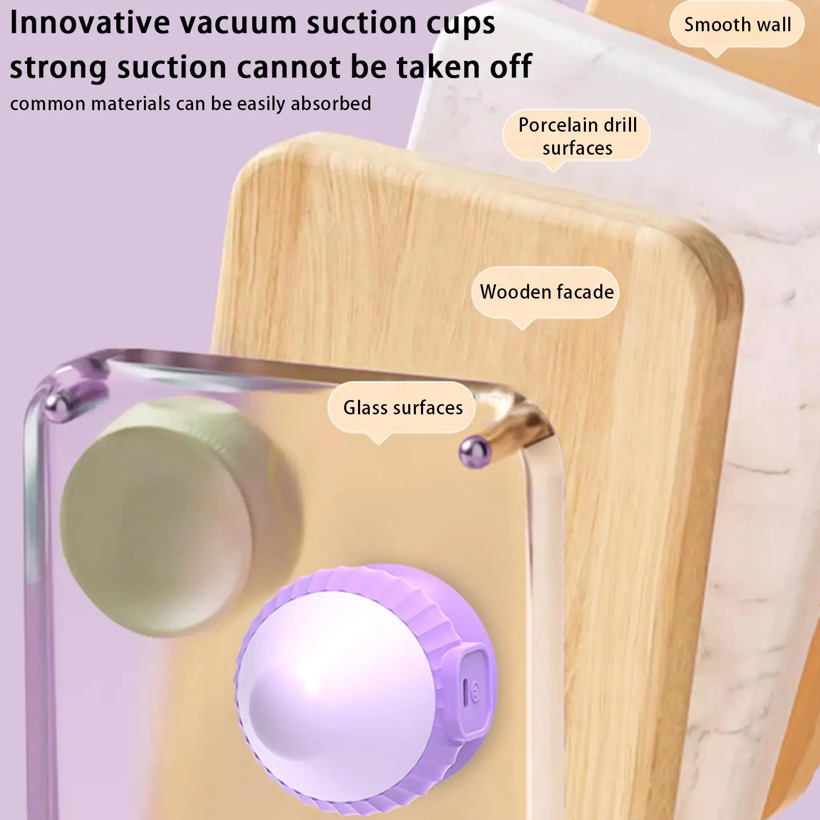 

Vibrating Massage Ball Back Massager Rechargeable Vibrating Exercise Device Suction Cup For Shoulder Legs Lower Back Foot