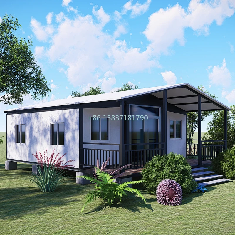 Prefab Mobile Folding House Container Detachable Double Wing Container House Modular Office Back Yard Container Home Australia