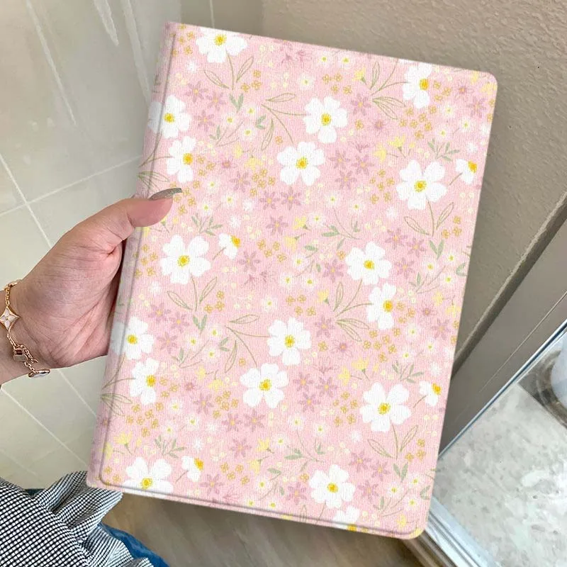 Cartoon Flowers For Lenovo Xiaoxin Lenovo Tab Pad Pro Plus GT K10 P11 M10 Legion Y900 Y700 Inch Tablet Case Soft 6