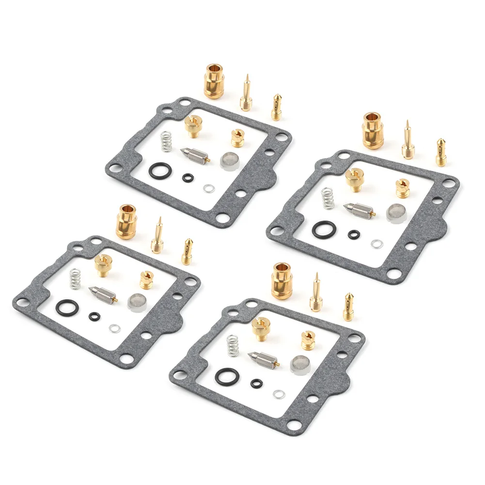 4SETS Motorcycle Repair Card Carburetor Rebuild Kits For Suzuki GS550E GS550L GS550M GS550T GS 550