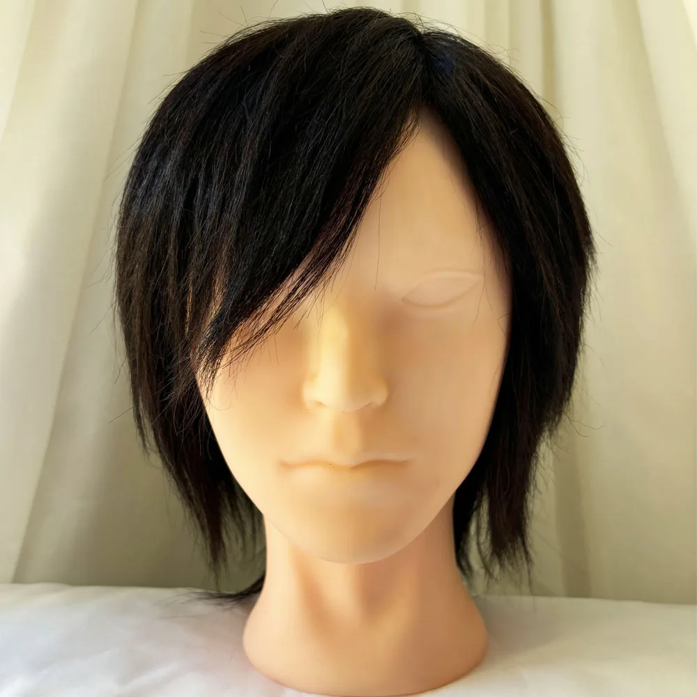 Голова манекена, 100% человеческие волосы для парикмахеров, практика стрижки макияжа, манекен, тренировочная кукольная голова для укладки волос