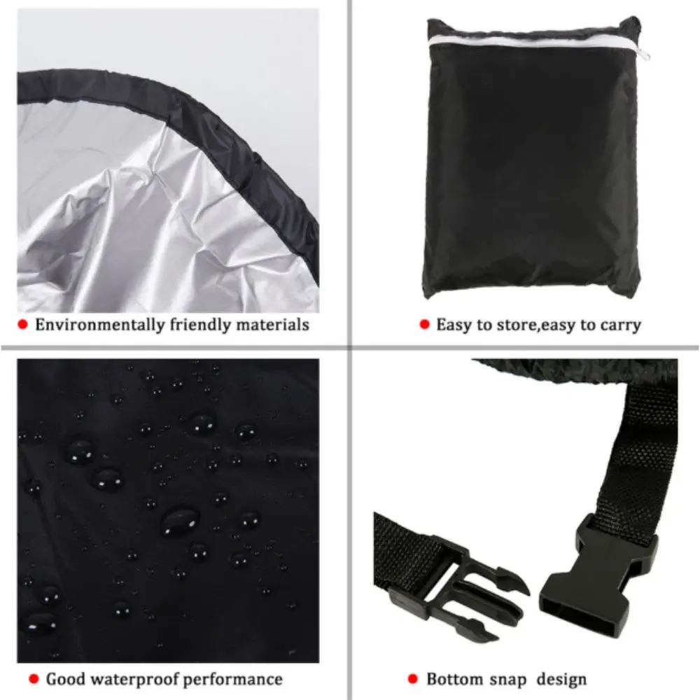 Waterproof Lawn Mower Cover UV Protector Oxford Cloth Protective Cover Protective Sleeve Universal Size Dust Protection Cover