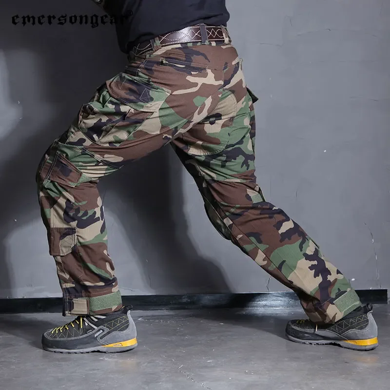

Emersongear Tactical Gen 3 Mens Cargo Trousers G3 Training Pants Airsoft Hunting W/ Knee Pads Combat Hiking Camping WL
