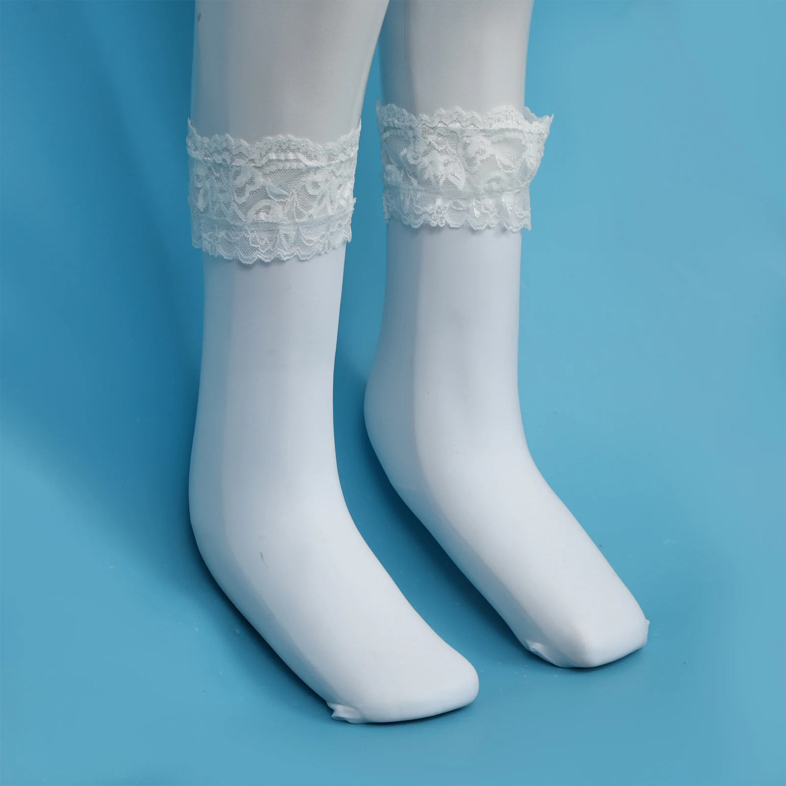 الدانتيل تقليم الجوارب الكاحل الجوارب عارضة كشكش الدانتيل الجوارب لطيف تنفس رقيقة بارد مكشكش تخزين للنساء الفتيات #3