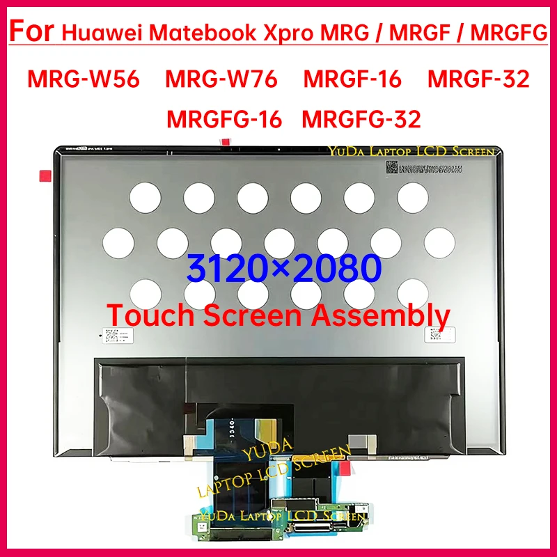 

14.2" Laptop LCD Touch Screen For Huawei Matebook Xpro MRG-W56 W76 MRGF-16 32 MRGFG-16 32 Display Digitizer Assembly Replacement