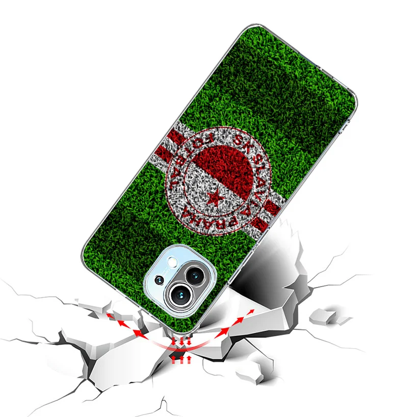 Sk Slavia Praha Czech Republic Phnoe Case for Xiaomi Mi 11T 12T 10T 9T Pro 13 12 11 A3 11i 8 9 10 Lite 12X 5X 6X Unique Cover Co