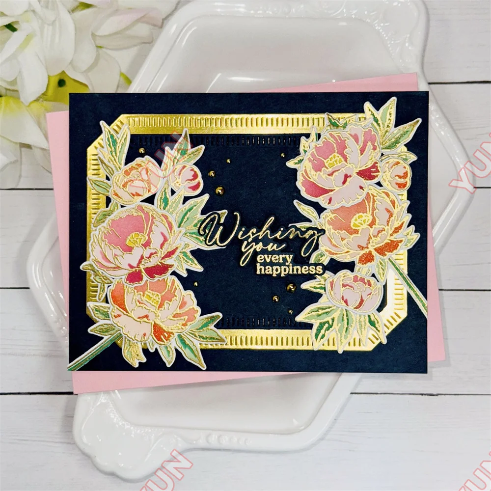 

Coastal Paradise Metal Cutting Dies Stamps Stencil Message Bottle Flower Water Lilies Die DIY Scrapbook Card Make Molds 2025 New