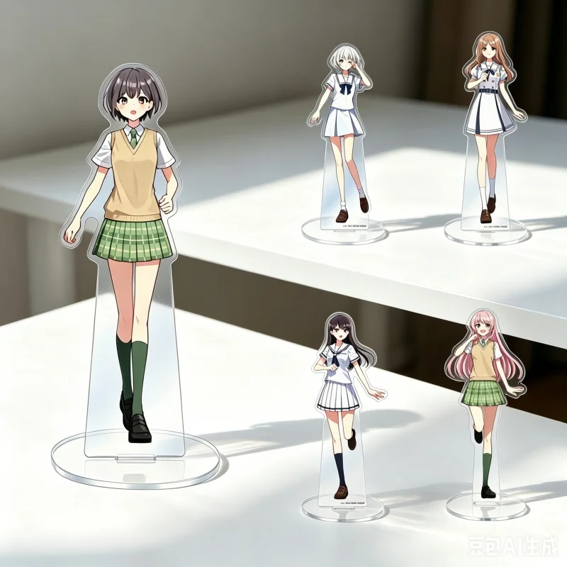 

BanG Dream! Girls band Party! (Aya Maruyama/Hina Hikawa) Anime Game Acrylic Stand Model Plate Gifts DesktopOrnamentKeychain15CM