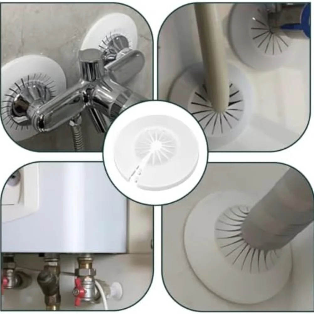 10PCS Radiator Tube Covers Are Decorative For 15-29mm PVC Water Pipes Decorative Cover Valve Radiator Pipe Cover