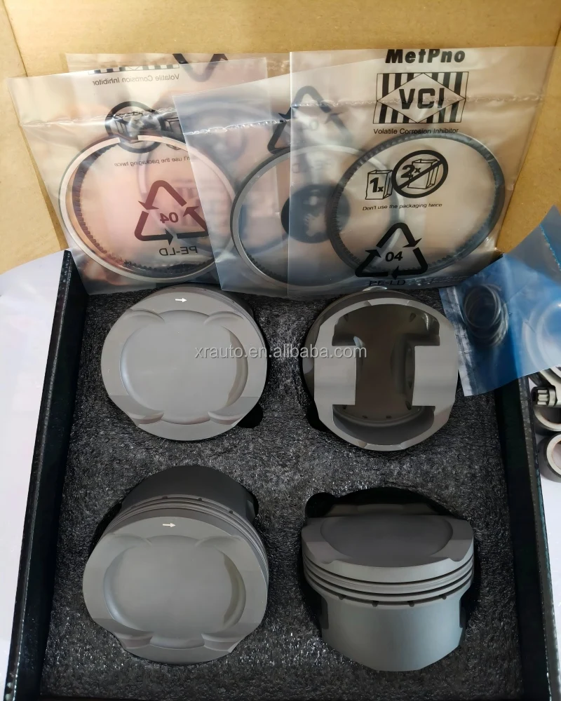 4032 Forged Pistons for BMW B48 2.0T Retrofit Engine Upgrades 600hp  STD Piston  82mm, Cr 10.2 :1