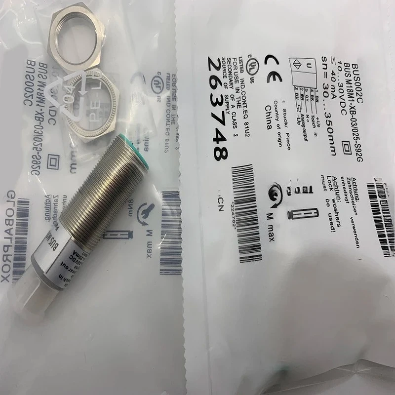 Ultrasonic Proximity Sensor BUS0024 BUS M18M1-XA-03/025-S92G In Stock