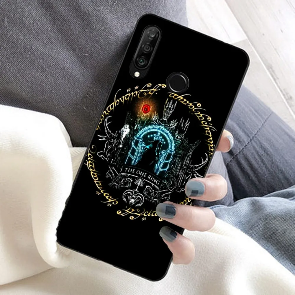 The L-Lord Of The R-Rings Phone Case For Huawei Honor 10 Lite 9 20 7A 9X 30 50 60 70 Pro Plus Soft Silicone Cover