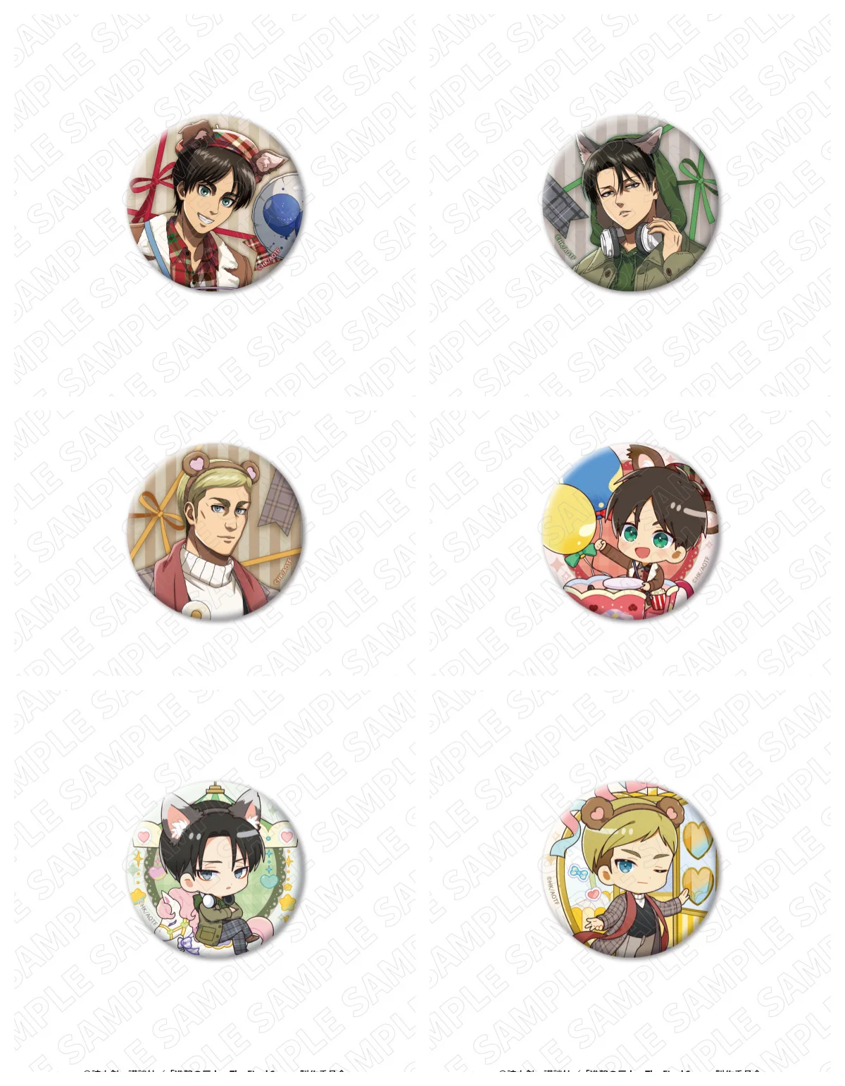 Новый-Шарм-Аниме-Титан-6-СМ-Брелок-Эрен-Йегер-Микаса-Акерман-Армин-Арлерт-Брелок-Акриловая-Модель-Тарелка-Рождественские-Подарки