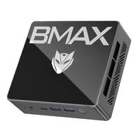 BMAX B4 Turbo Mini PC Windows 11 PC Intel N150 16GB 512GB SSD 2*HDMI 1*Type-C Supports 4K@60Hz 1000MHz Intel Graphics