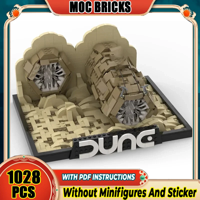 

Popular Star Movie Model Moc Building Bricks Desert Stronghold Technology Modular Blocks Gifts Christmas Toys DIY Sets Assembly