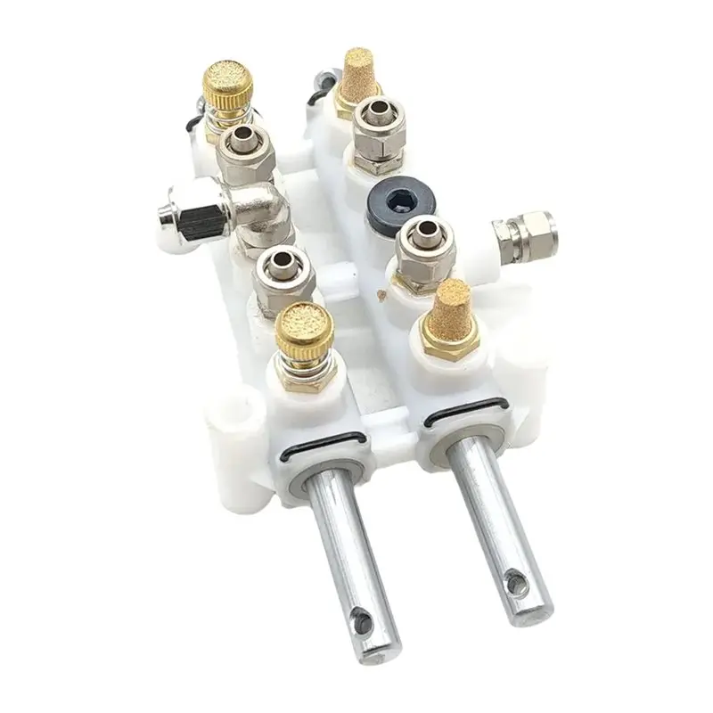 

Аксессуары для шиномонтажного станка: двойной педальный клапан и клапан управления подачей воздуха