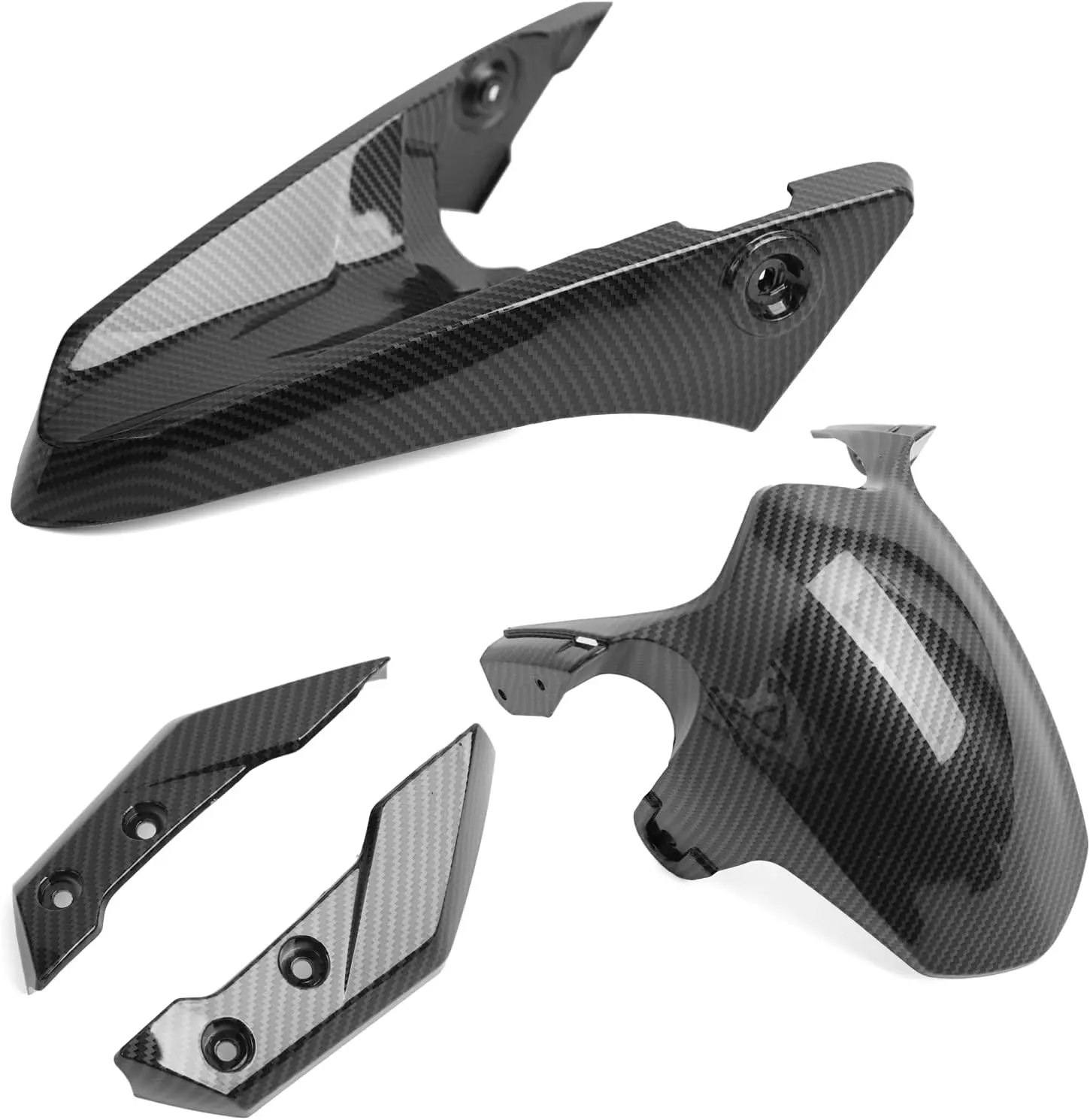 

Motorcycle Carbon Fiber Front Mudguard Kit Fit for Honda Grom msx125 2013 2014 2015 2016