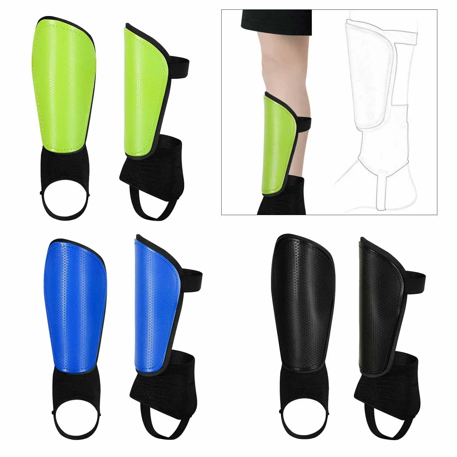 

Футбольный чехол на голени Ударопрочные практичные рукава для ног Мягкая футбольная голень