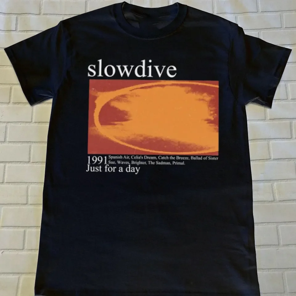 Slowdive 1991 Just For a Day Rock Band Music Unisex T-Shirt Size S To 5Xl ZL049