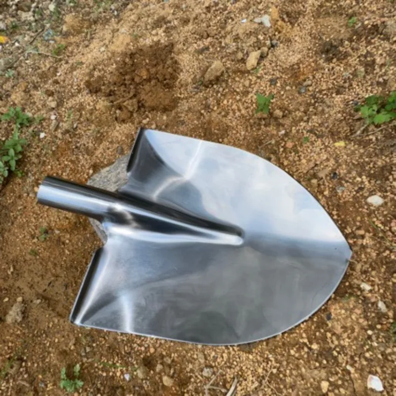 Stainless Steel Portable Gardening Spade Convenient Thickened Vehicle-mounted Snow Shovel Outdoor Multifunctional Garden Tools