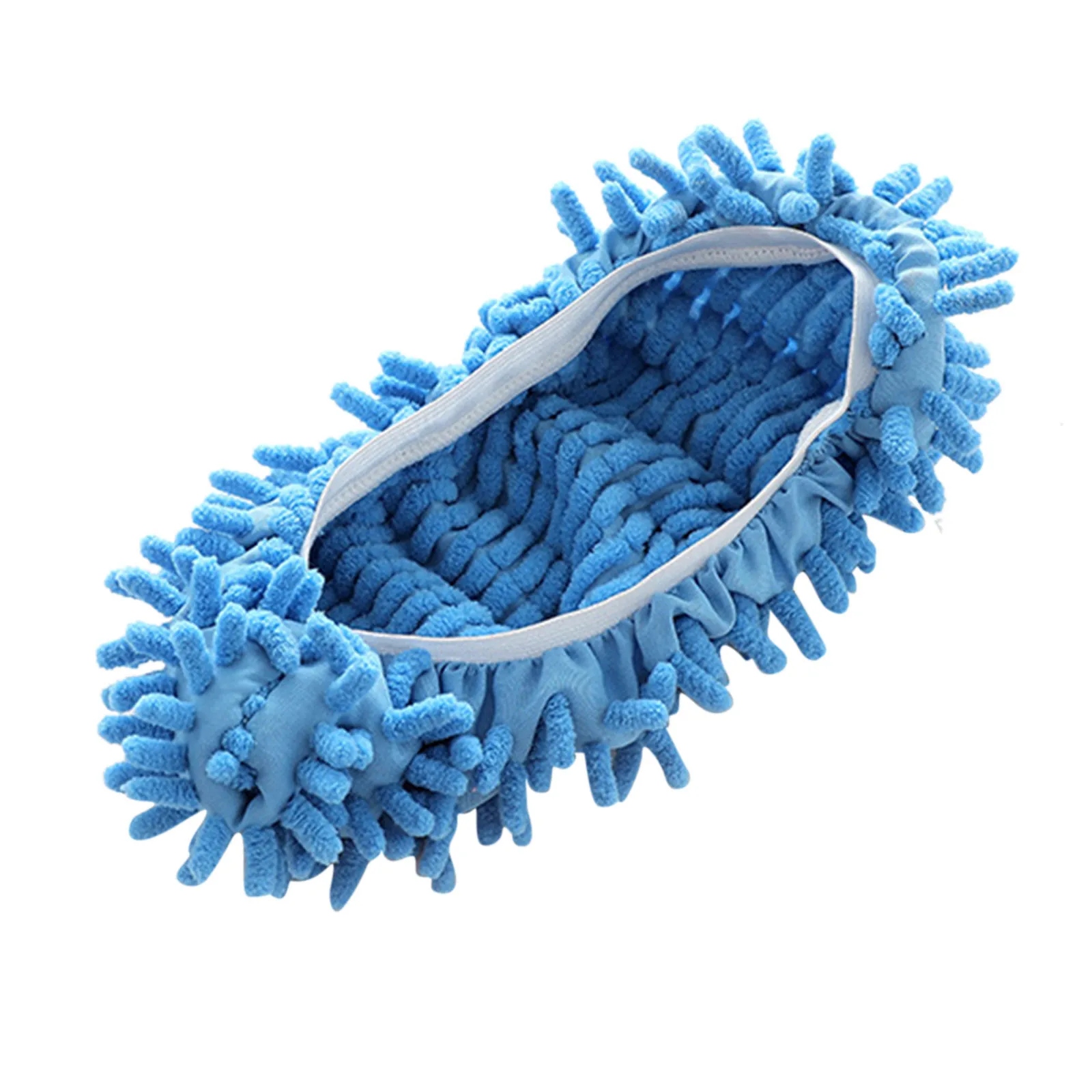 10Pcs Microfiber Mop Slippers Shoes Cover Soft Washable Reusable Floor Dust Dirt Sweeper Cleaning Mop Tool for Bathroom Kitchen