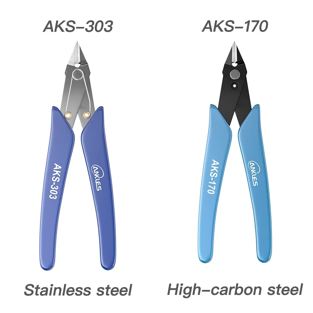 ANKLES 303 170 High-Carbon/Stainless Steel Diagonal Cutter Phone Motherboard PCB Board/Shield Cover /Middle Frame Cutting Nipper