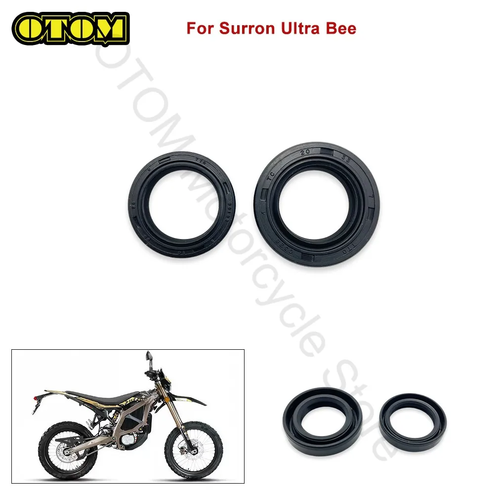 Motorcycle For Surron Ultra Bee MidShaft Oil Seal Left Right Rubber Sealing Ring SUR-RON UltraBee Electric Cross-country Bikes