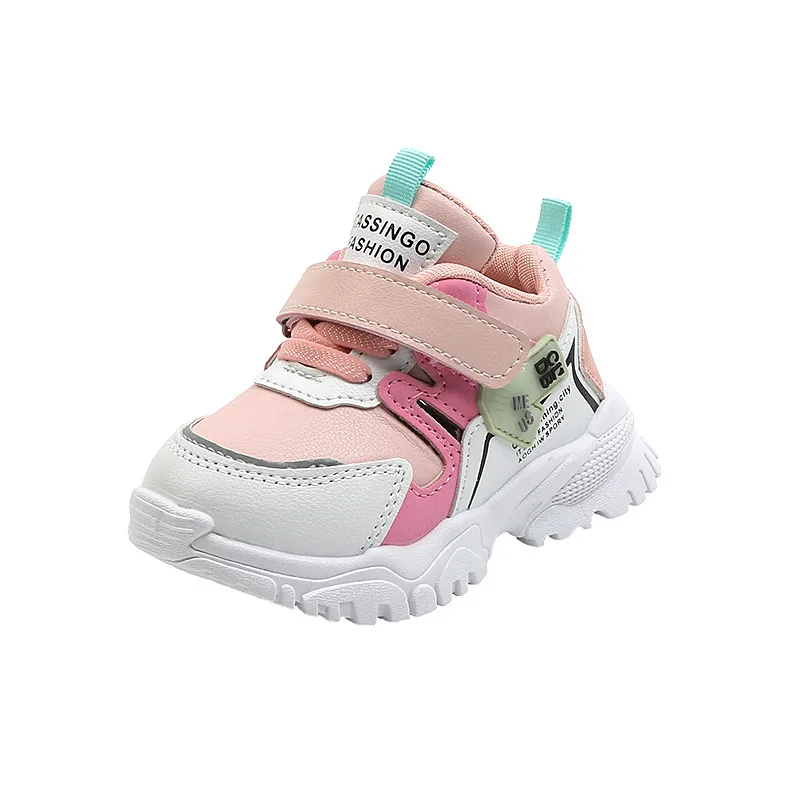 2023 Fashion Sports Shoes Spring Autumn Girls Boys Mesh Breathable Outdoor Shoes Children Casual Running Shoes Toddler Sneakers