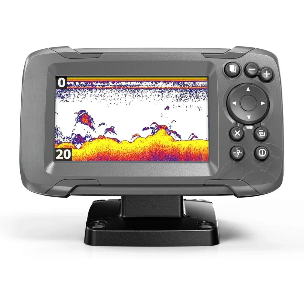 

HOOK2 Fish Finder，EASIEST TO USE，WIDER SONAR COVERAGE，EASY SETUP，‎10.5"L x 4.25"W x 8.5"H