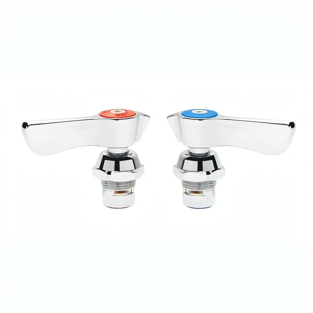 For For Krowne 21 310L Faucet Valve Replacement Copper Ceramic Quarter Turn Handle Repair Plumbing Fixture Accessory