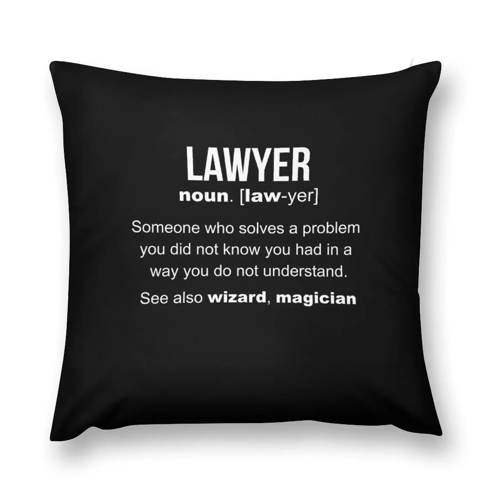 

Lawyer Definition Throw Pillow Sofa Pillow Cover Decorative Cushions Christmas Pillow Cases Pillowcase Cushion