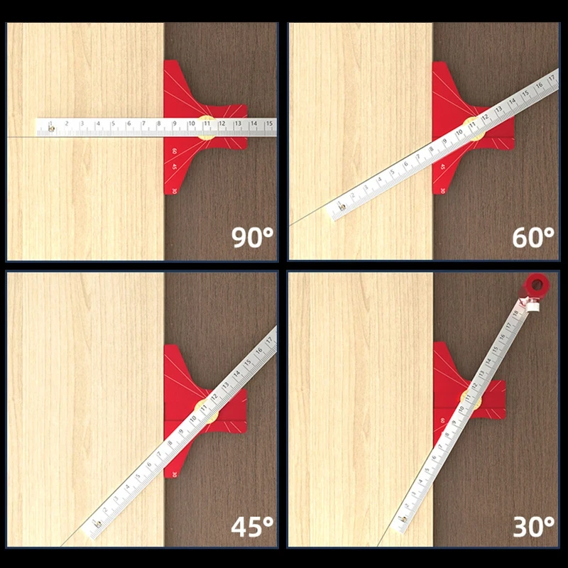 Imagem -05 - Precisão Multi-ângulo Linear Scriber Marking Gauge Marcação Gauge Desenho de Linha Paralela Régua de Medição de Altura