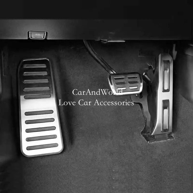 

Aluminium Alloy Car AT Foot Rest Pedals Accelerator Gas Pedal Brake Cover Non-slip Pads Accessories For XPENG P7 P7i 2020-2024