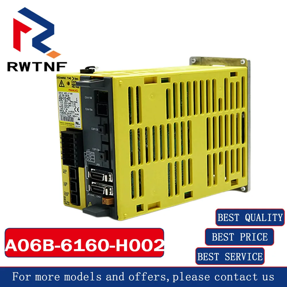 Brand New Genuine A06B-6160-H002 FANUC Four-axis driver amplifier controller,100% original warehouse stock