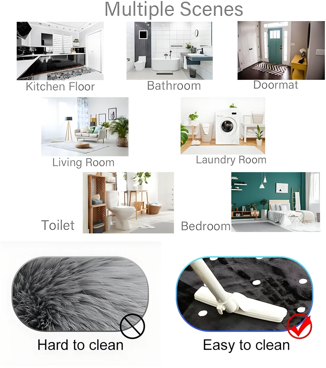 1PC Gamepad pattern Door Mats Kitchen Rugs Non-Slip Pop art design Living room Rugs Bath Mat Carpet for Home Sink Laundry Decor