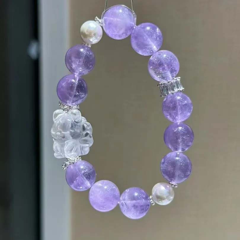 

Natural Amethyst Bracelet Women's Light Luxury Exquisite Fashion Bracelet