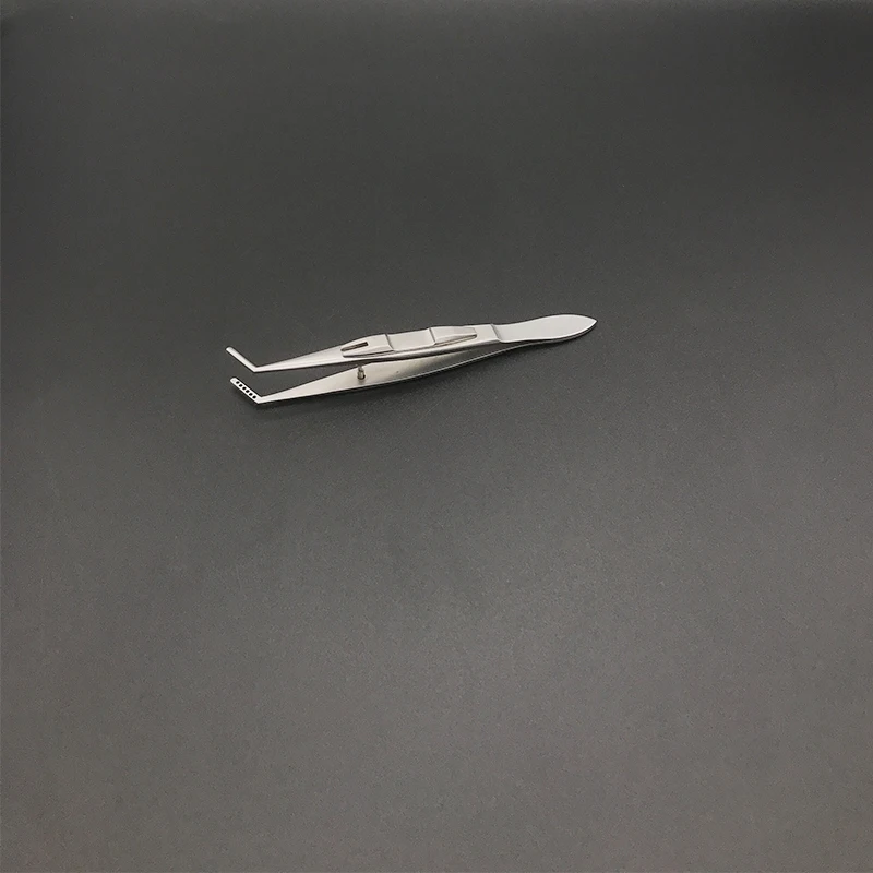 Stainless Steel Elbow Left And Right Locking Micro-Auxiliary Clamping Tweezers