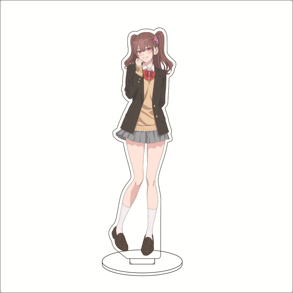16CM Anime 2.5 Jigen no Ririsa Figura de acrílico de Lilisa Amano, Mikari Tachibana, Nonoa Aria y Kisaki, ideal como adorno o regalo.