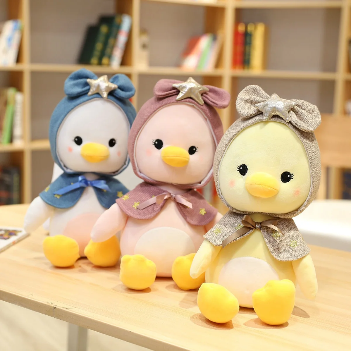 Duck Stuffed Animal Toy Duck Plush Soft Pillow Duck Plush Toy Hugglable Soft Plush Toy the Best Gift for Kids Blue