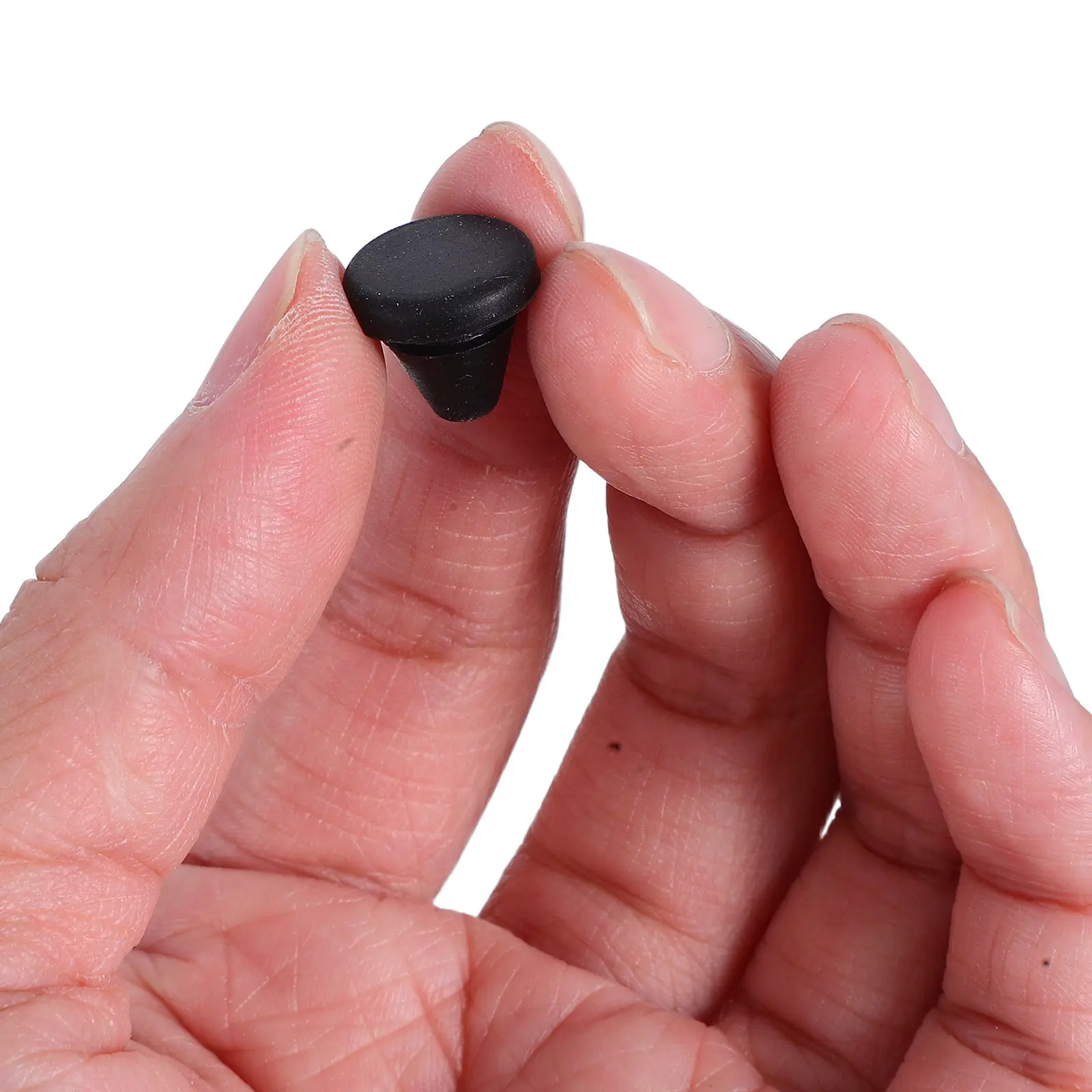 15Pcs Black Conical Silicone Stove Grate Feet Pads Heat Resistant Anti-Vibration Shock Absorbing Dustproof Non-Slip Universal