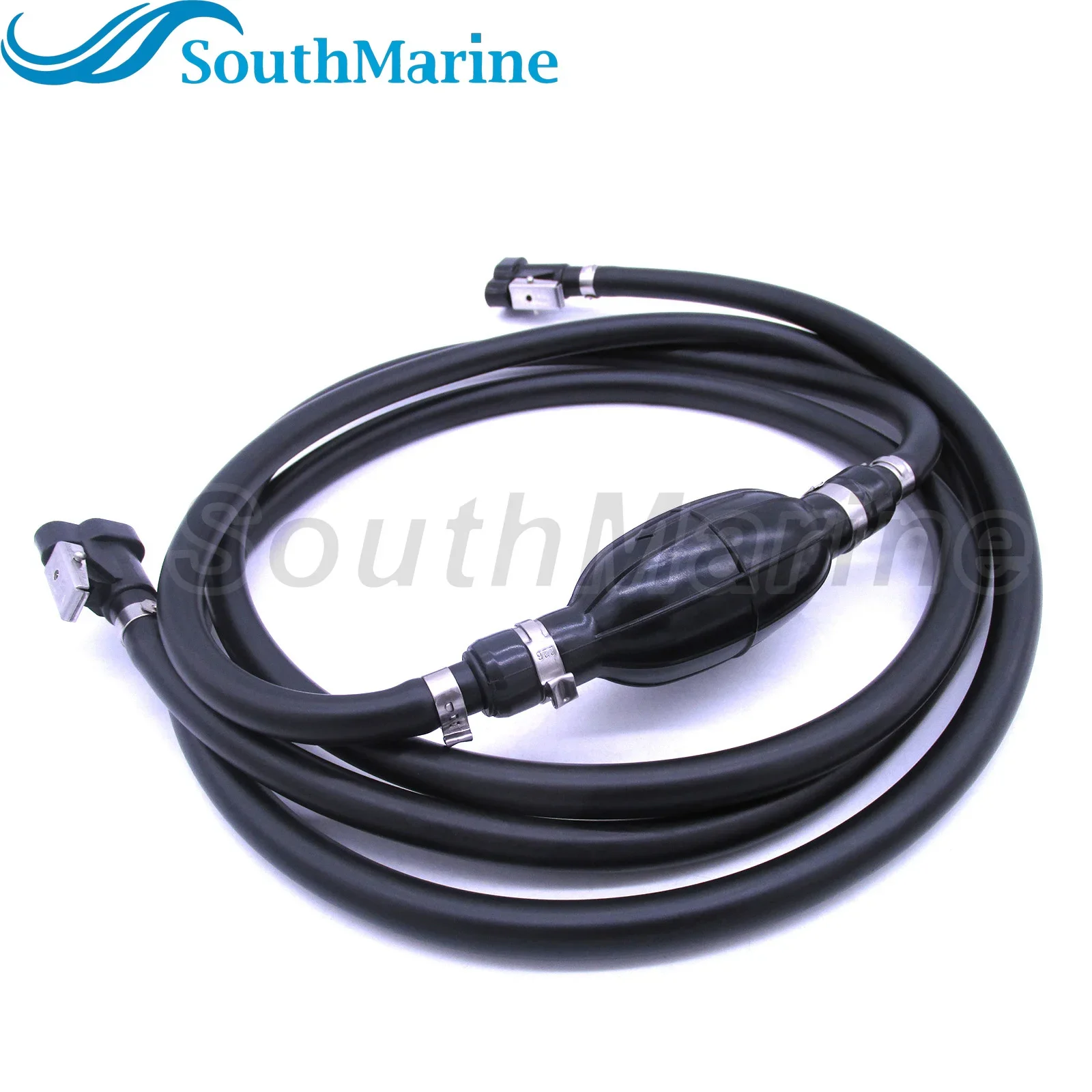 

Boat Engine 0766489 5008609 Fuel Line Assembly with Hose & Bulb for Johnson Evinrude OMC Outboard, Length 8ft/2.44m, Inner diame