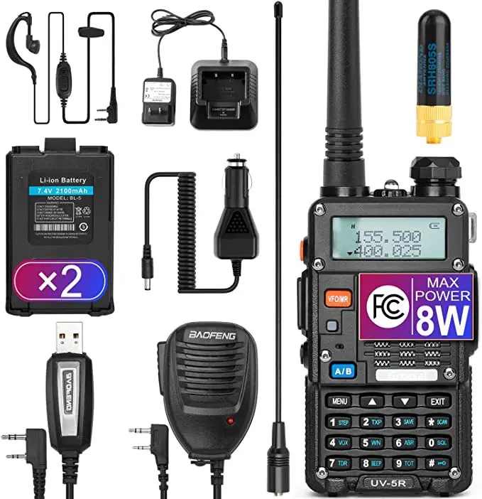 

High-power FM walkie-talkie outdoor wireless 10 kilometers double-stage self-driving tour handset