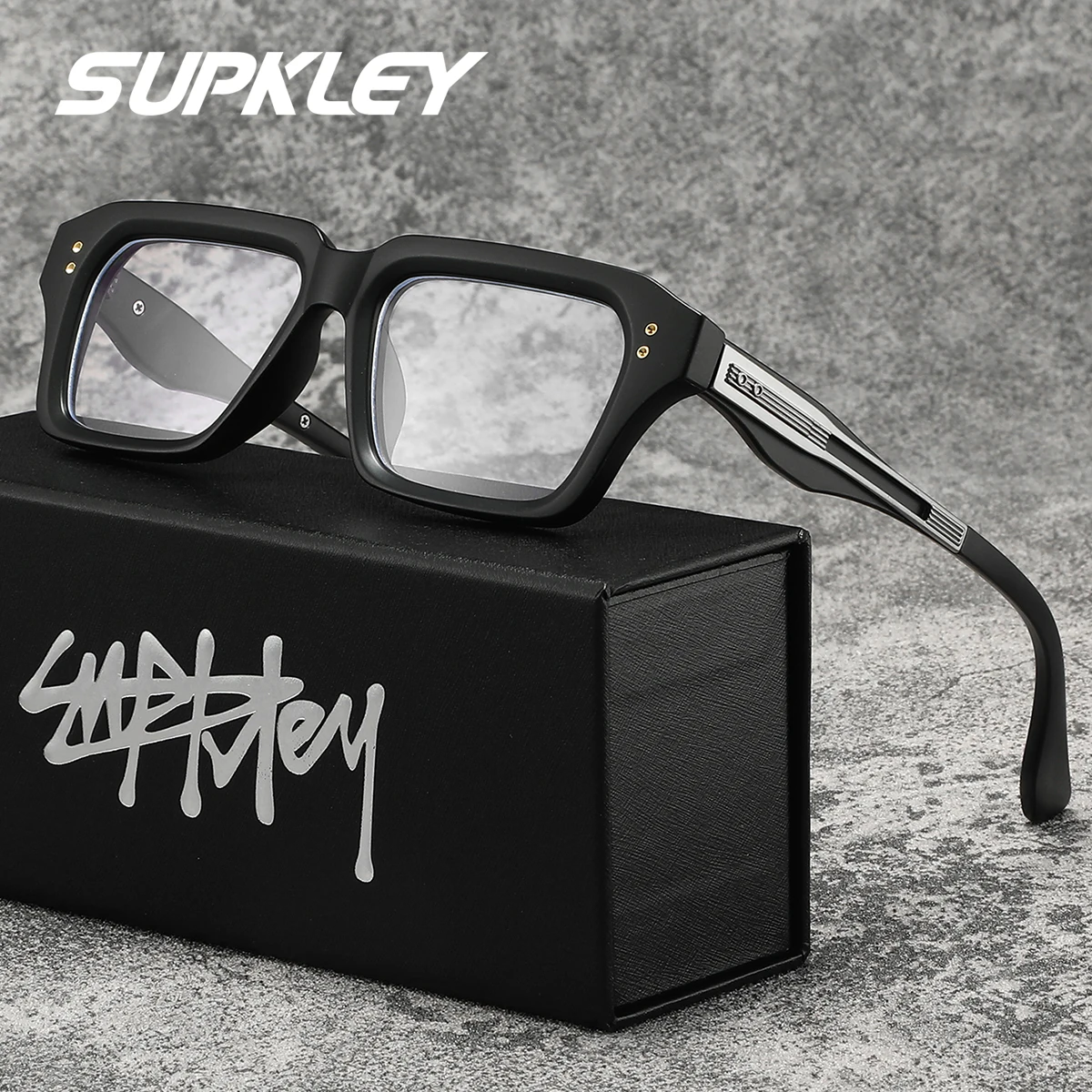 

SUPKLEY Stylish And Trendy Unisex Anti Blue Light Glasses For Watching Computers, Reducing Blue Light Fashion Accessories