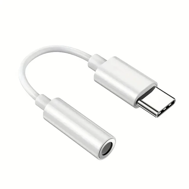 Oryginalny adapter 3,5 mm na typ C USB typu C na 3 5 mm AUX Jack Konwerter kabla audio Złącze do Samsung Galaxy Xiaomi Huawei