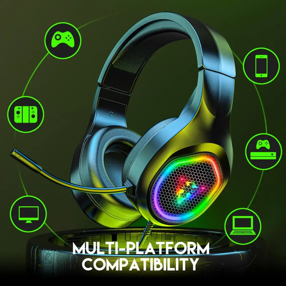 Immersive Video Experience Headphones Realistic Gaming Sound Effects Headphones Immerse Gaming with Low Latency 7.1 for Gamers