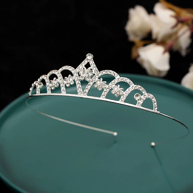 New Crystal Wedding Bridal Crown Headbands Women Girl Headpiece Prom Hair Ornaments Headband Jewelry Accessories